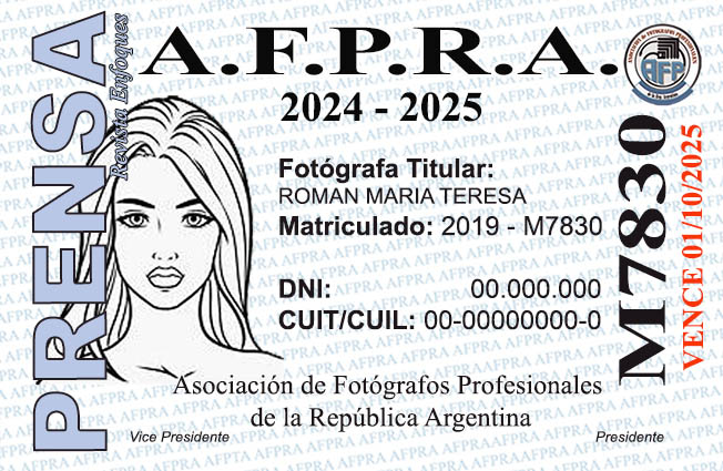 Credencial AFPRA